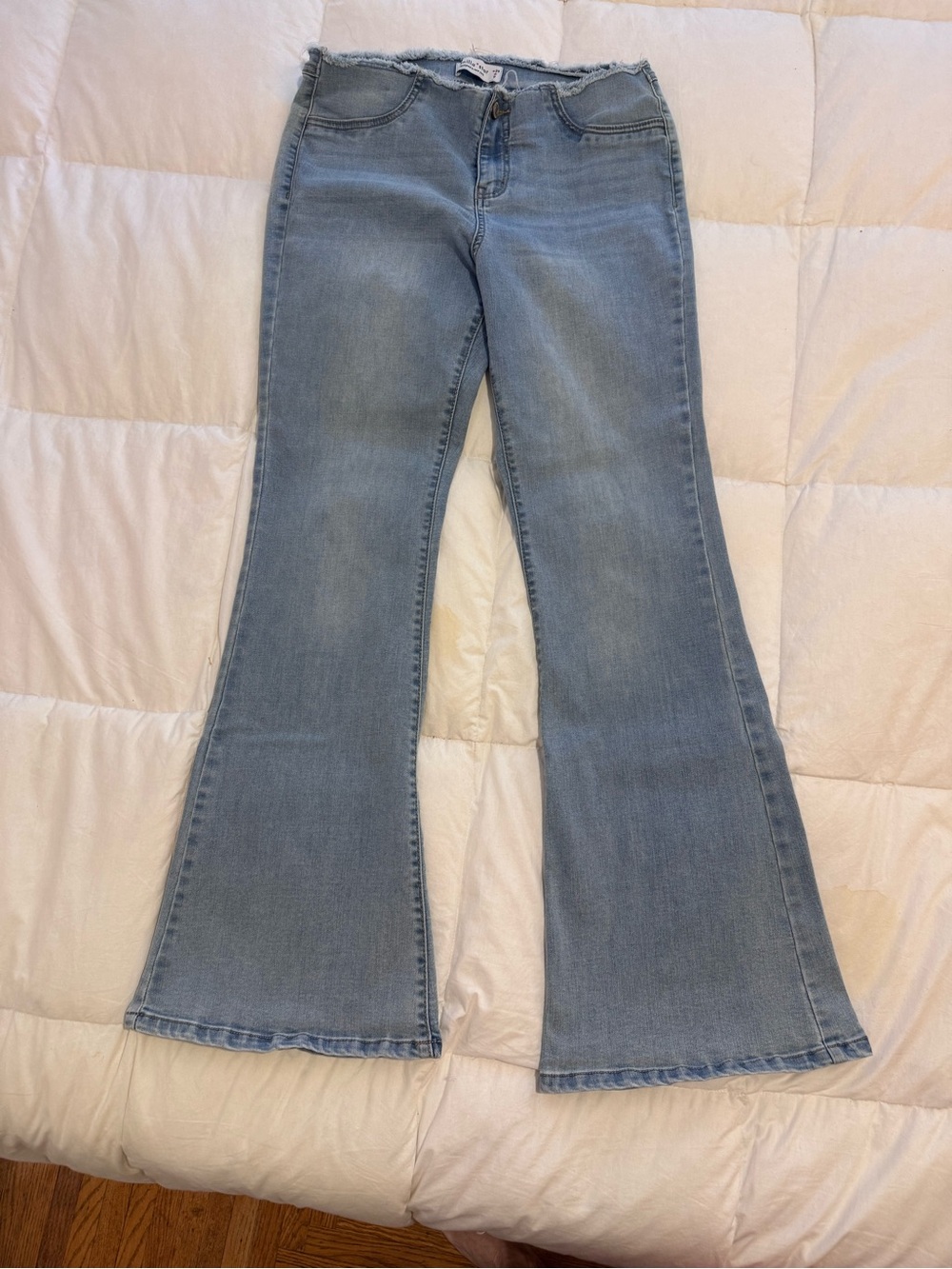 Vanilla Star Light Blue Flare Jeans